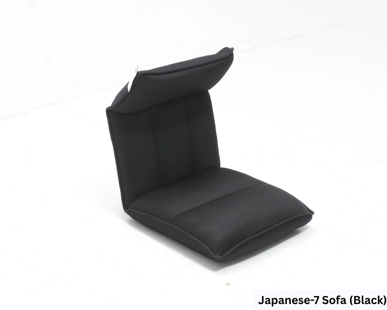 Flotti Japanese-7 Floor Sofa (Black), Color:: Japanese-7 Floor Sofa (Black)