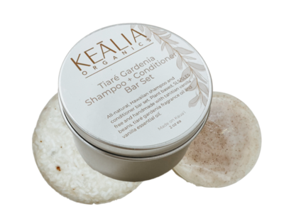 Kealia Organics Shampoo Conditioner Set - Tiare Gardenia