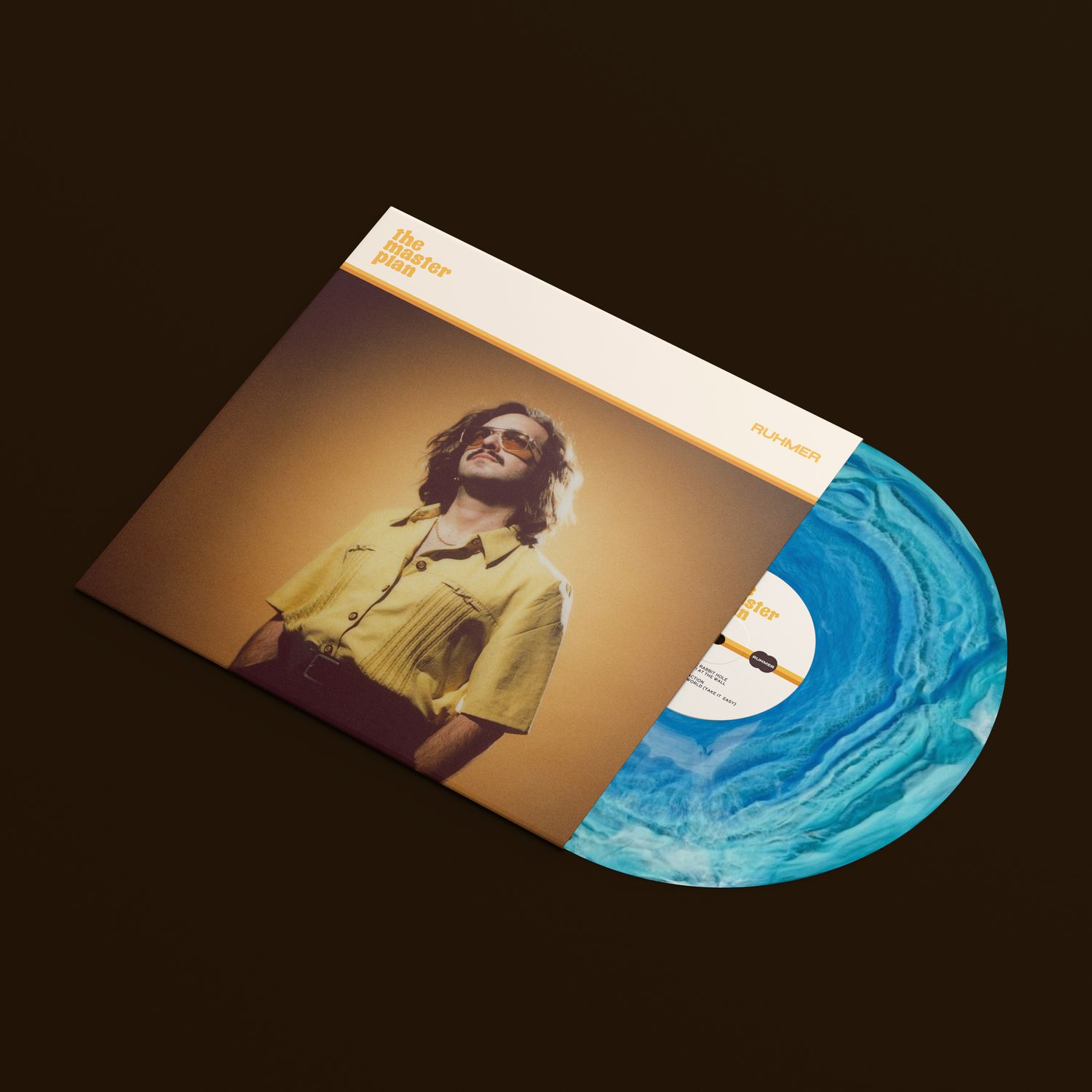 THE MASTERPLAN Limited Edition Crystal Blue Vinyl