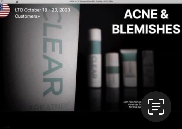 Clear Acne Skincare Line