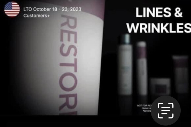 Restore Anti Aging Skincare Line