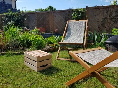 Dekokiste Holz "Tacuary" | Holzkiste Deko | Größe M