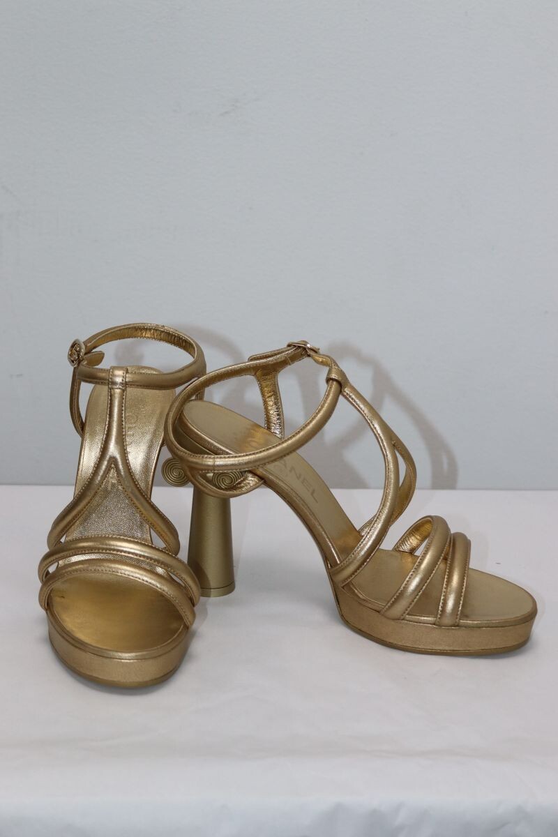 CC SANDALS, 33609X52221-0G50638H, Size:38H