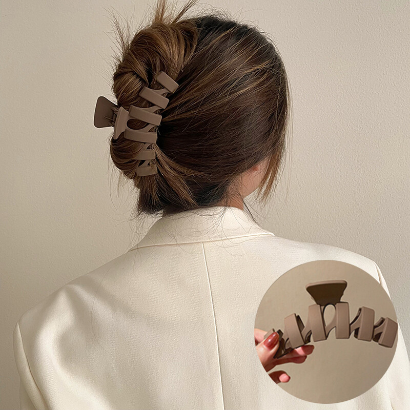 2022 Large Ponytail Shark Hair Clip For Women