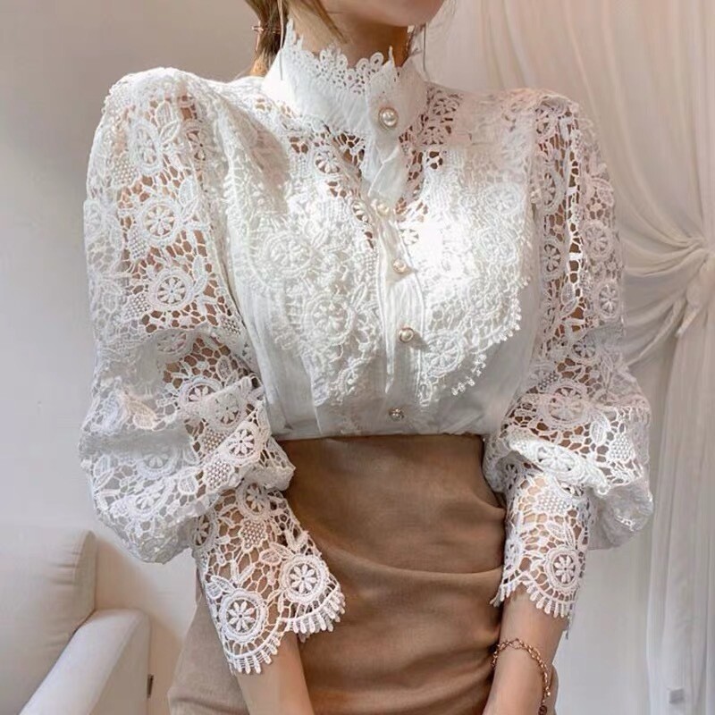 Women Lace Blouse