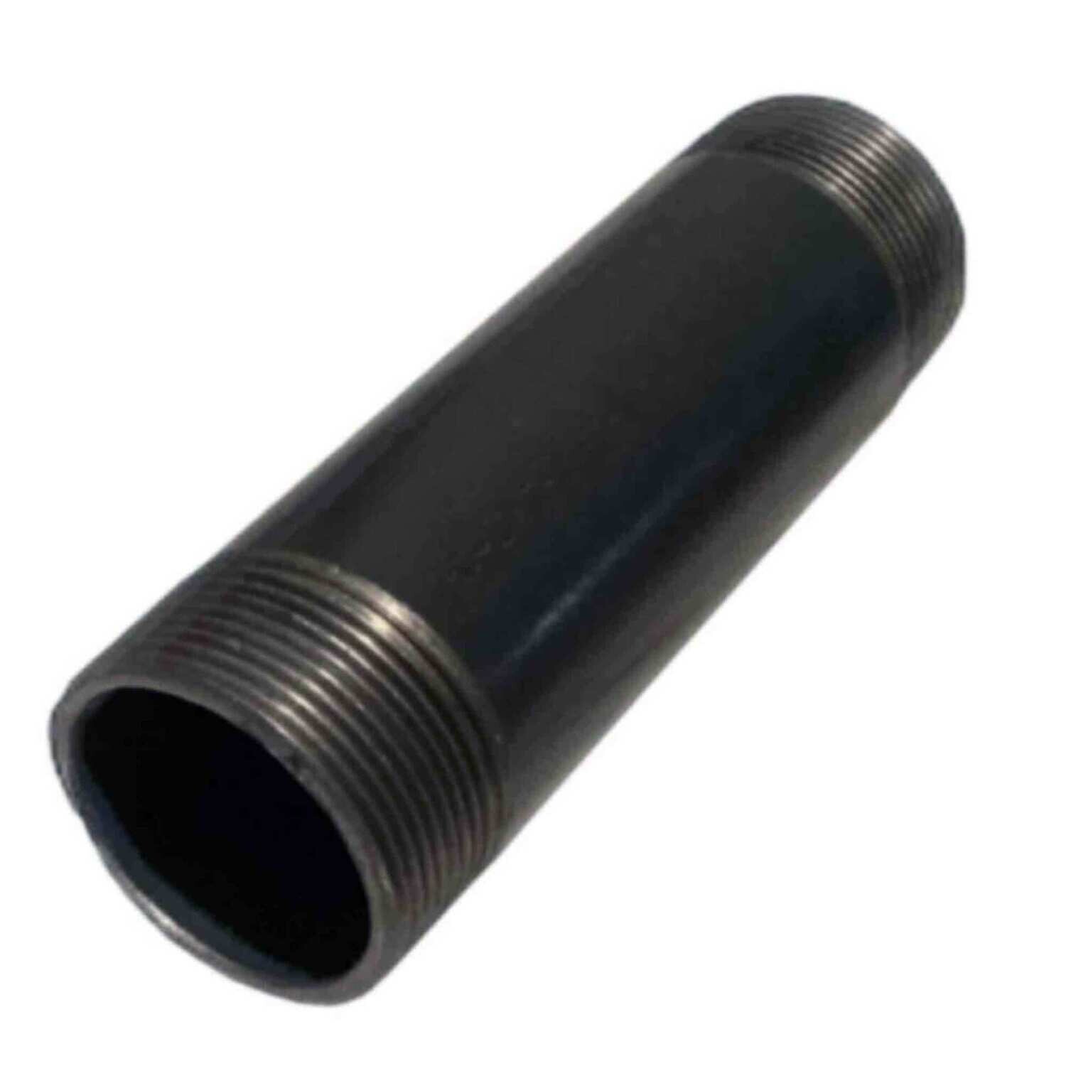 2 inch black malleable threaded pipe