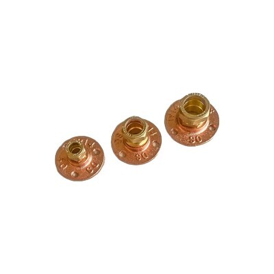 copper flanges adapted for copper pipe (compression)