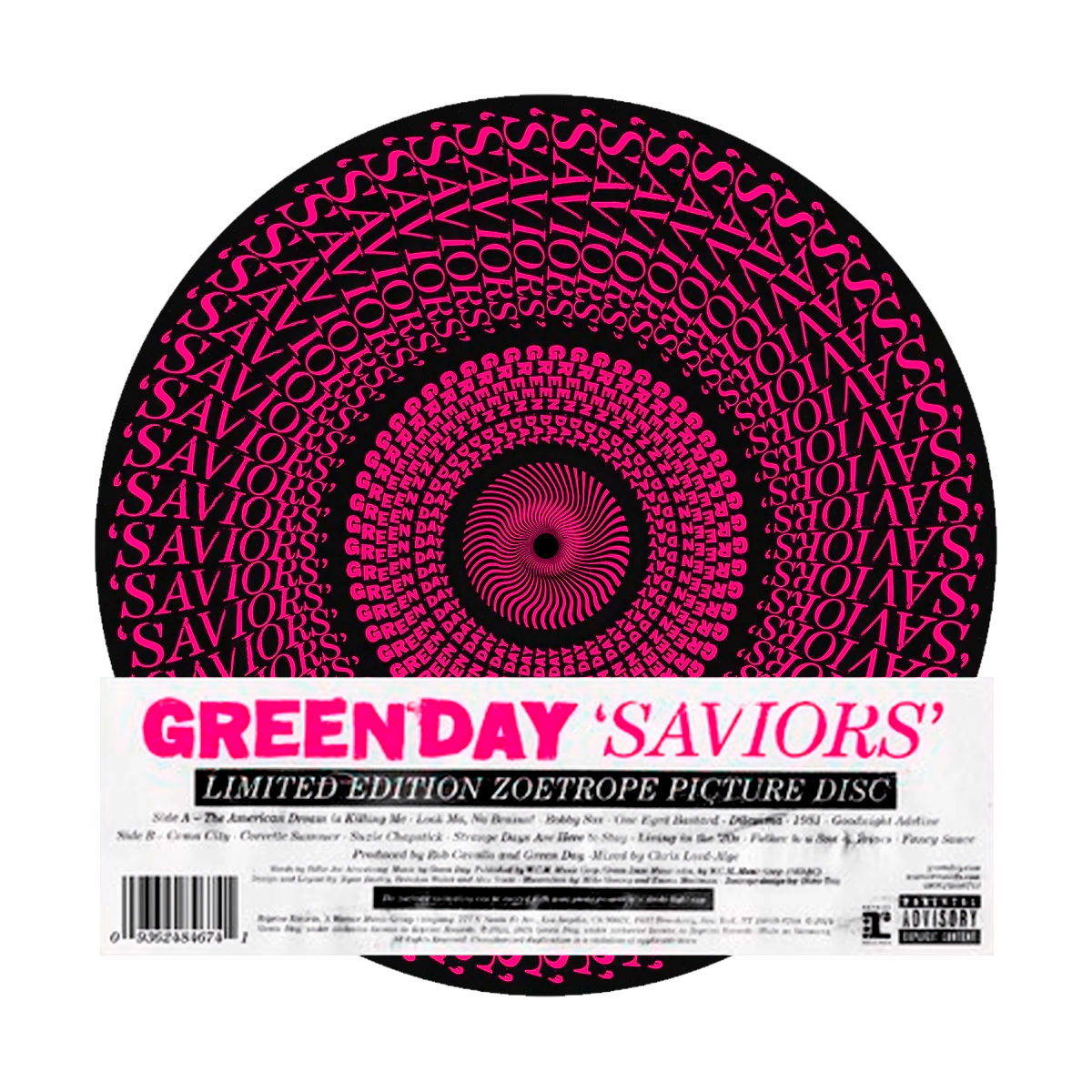 Green Day - Saviors (Zoetrope Edition)