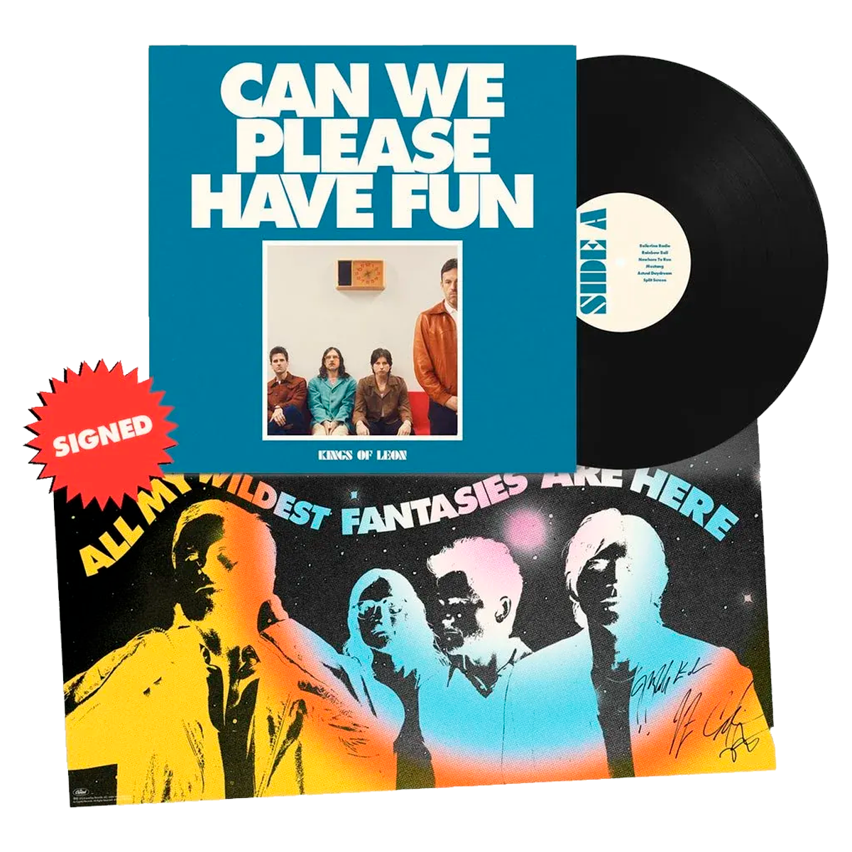 Kings Of Leon – Can We Please Have Fun (Signed Insert)