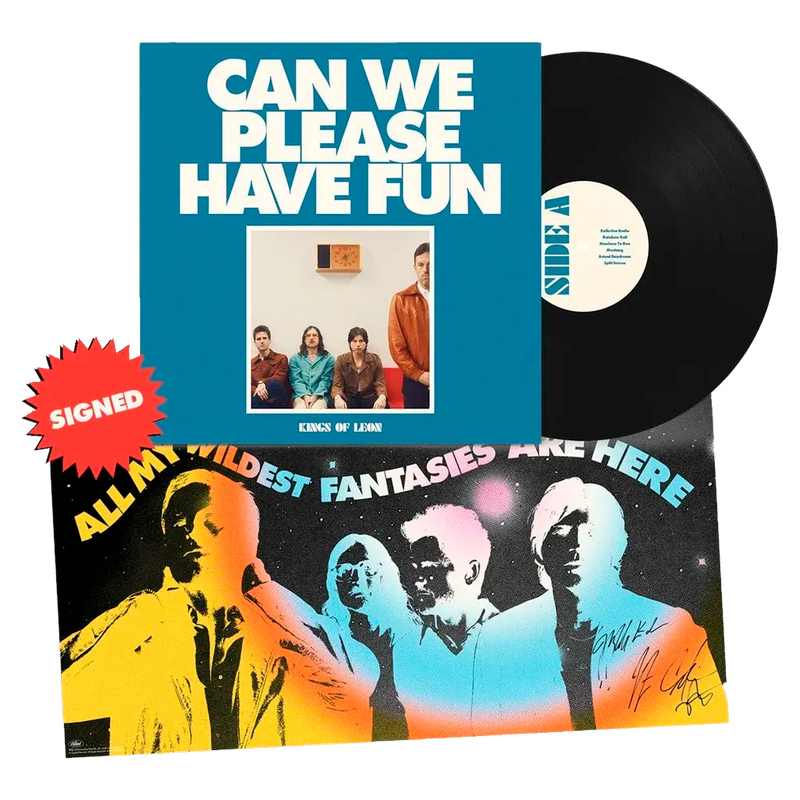 Kings Of Leon – Can We Please Have Fun (Signed Insert)