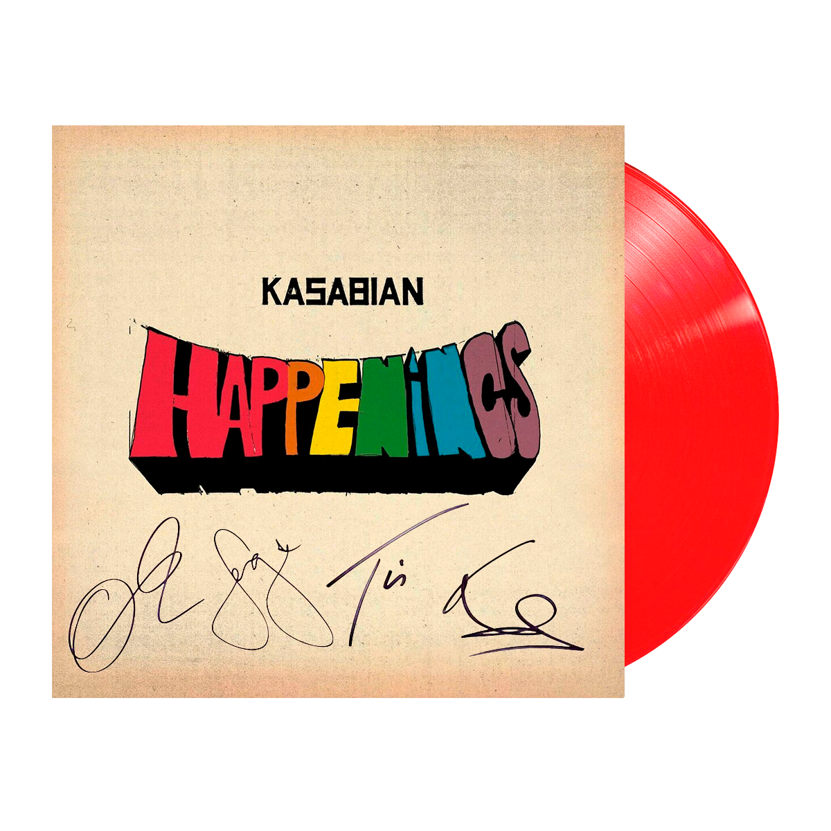 Kasabian – Happenings (Signed)