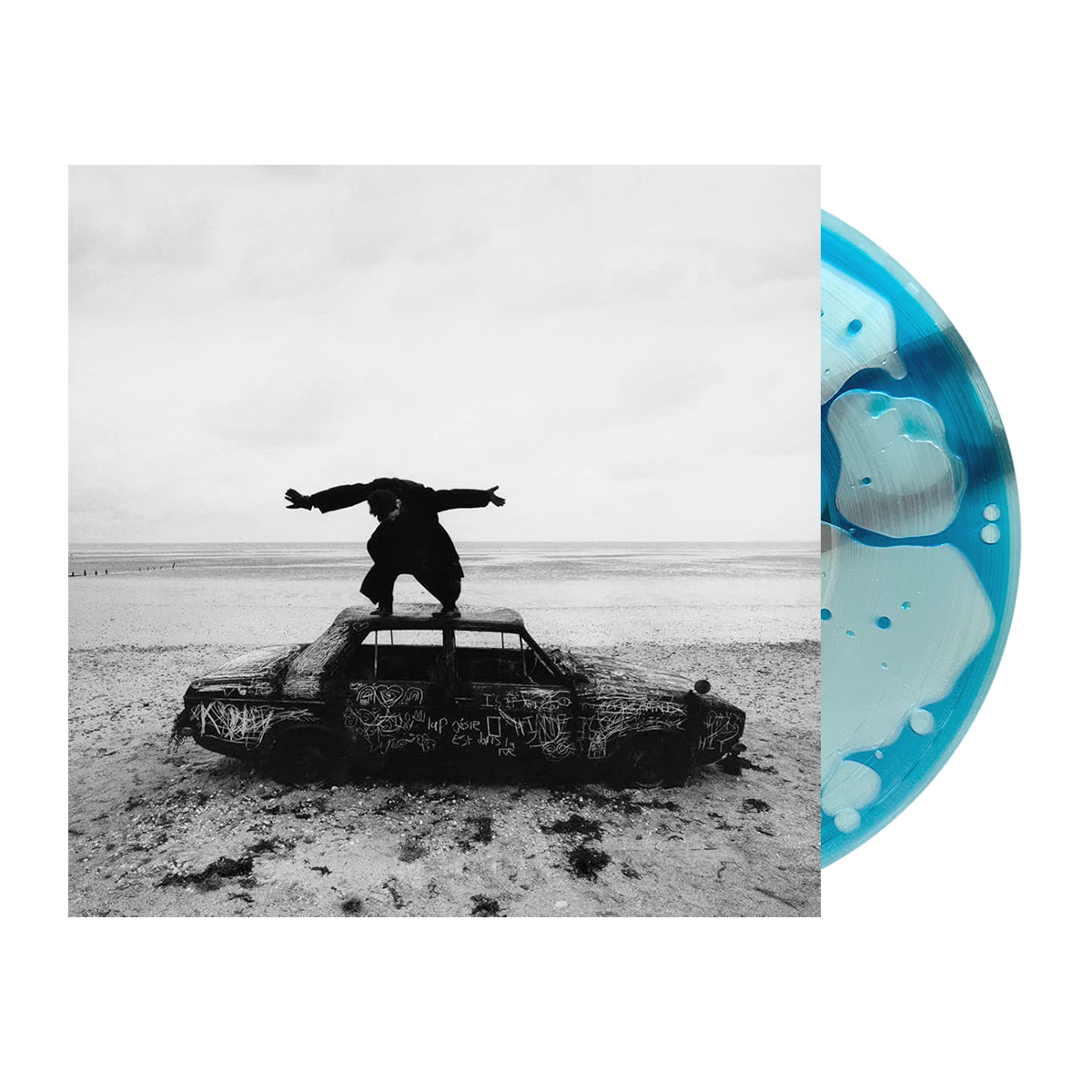 The 1975 - Being Funny In A Foreign Language (Blue Liquid Filled)
