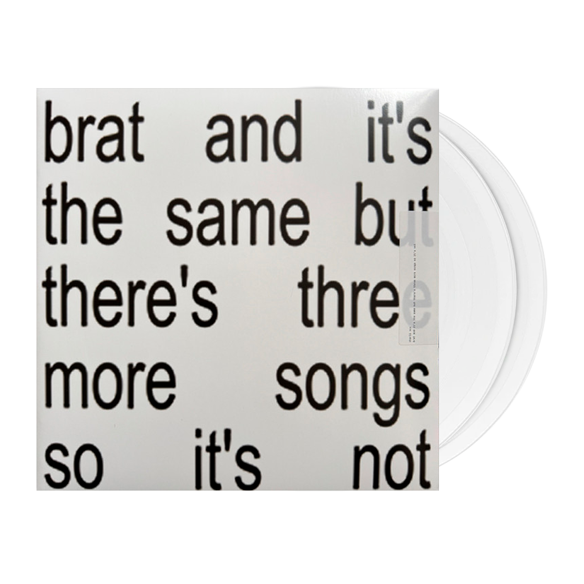 Charli XCX - Brat And It&#39;s The Same But There&#39;s Three More Songs So It&#39;s Not