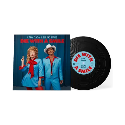 Lady Gaga &amp; Bruno Mars – Die With A Smile (7&quot; Single)