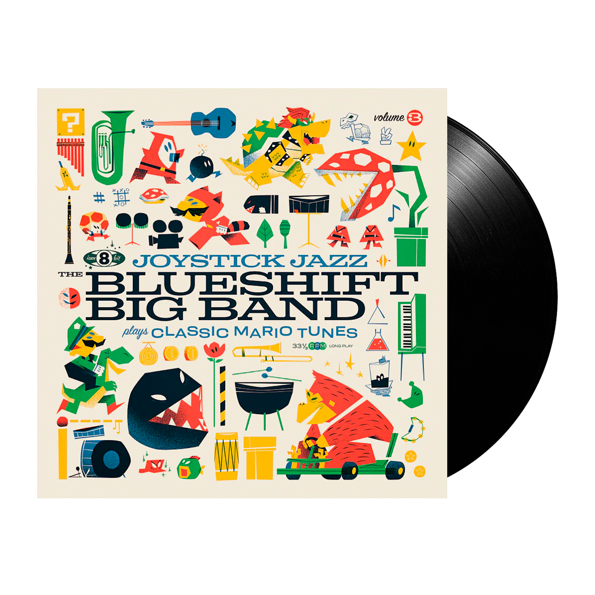 The Blueshift Big Band – Joystick Jazz: The Blueshift Big Band Plays Classic Mario Tunes (Vol. 3)