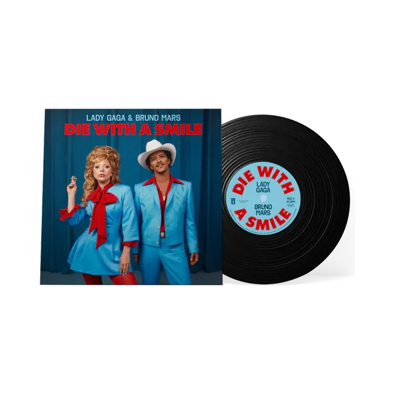 Lady Gaga &amp; Bruno Mars – Die With A Smile (7" Single)