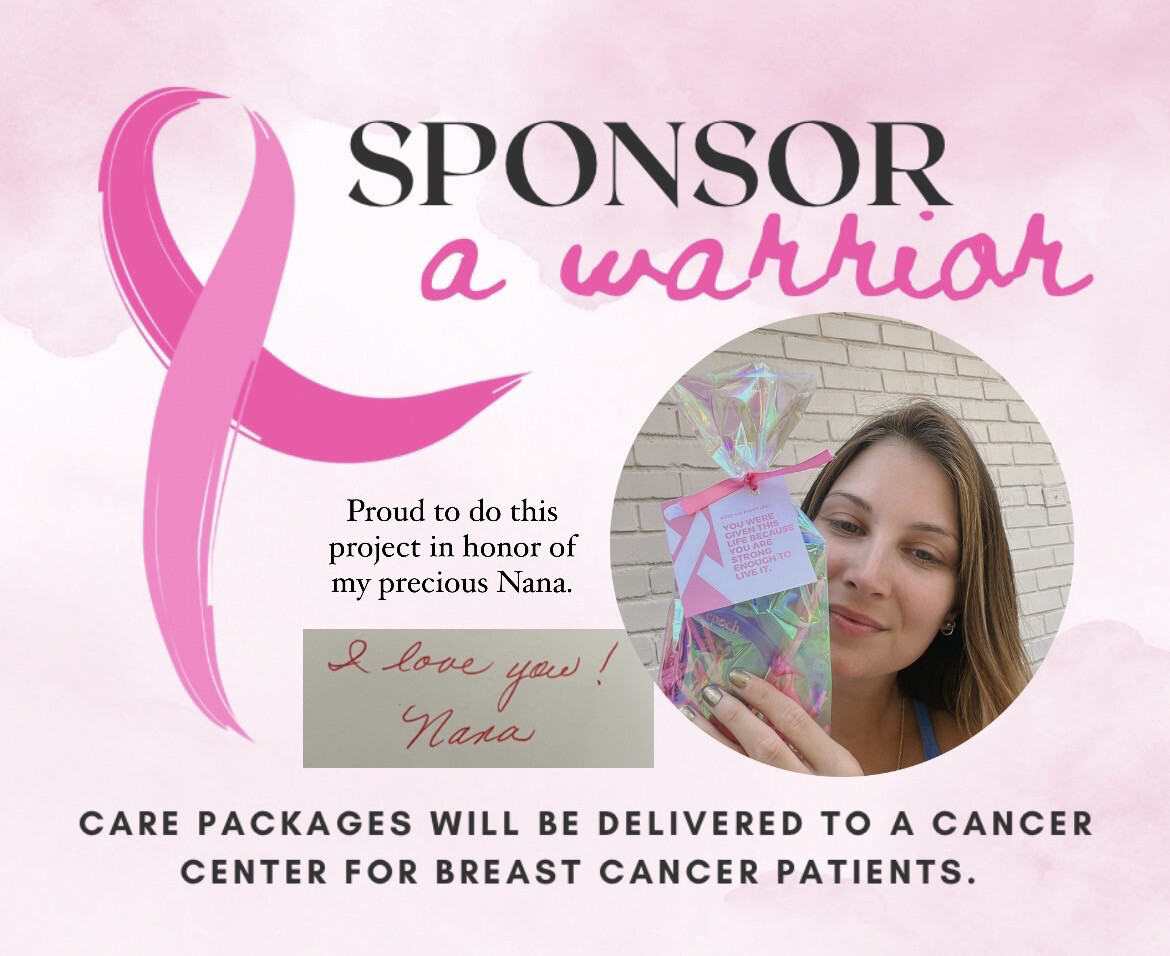 Sponsor A Breast Cancer Warrior