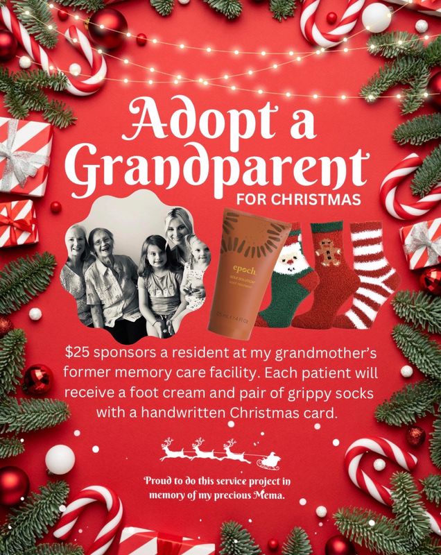 Adopt-a-Grandparent For Christmas