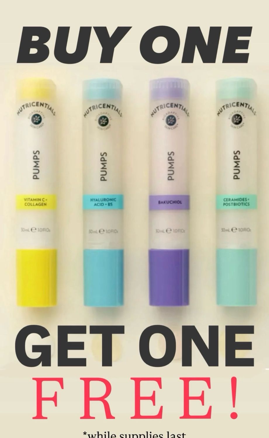 4th Of July Nutricentials Pumps BOGO