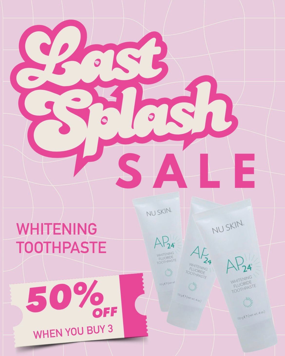 Last Splash Toothpaste Sale - Set Of 3