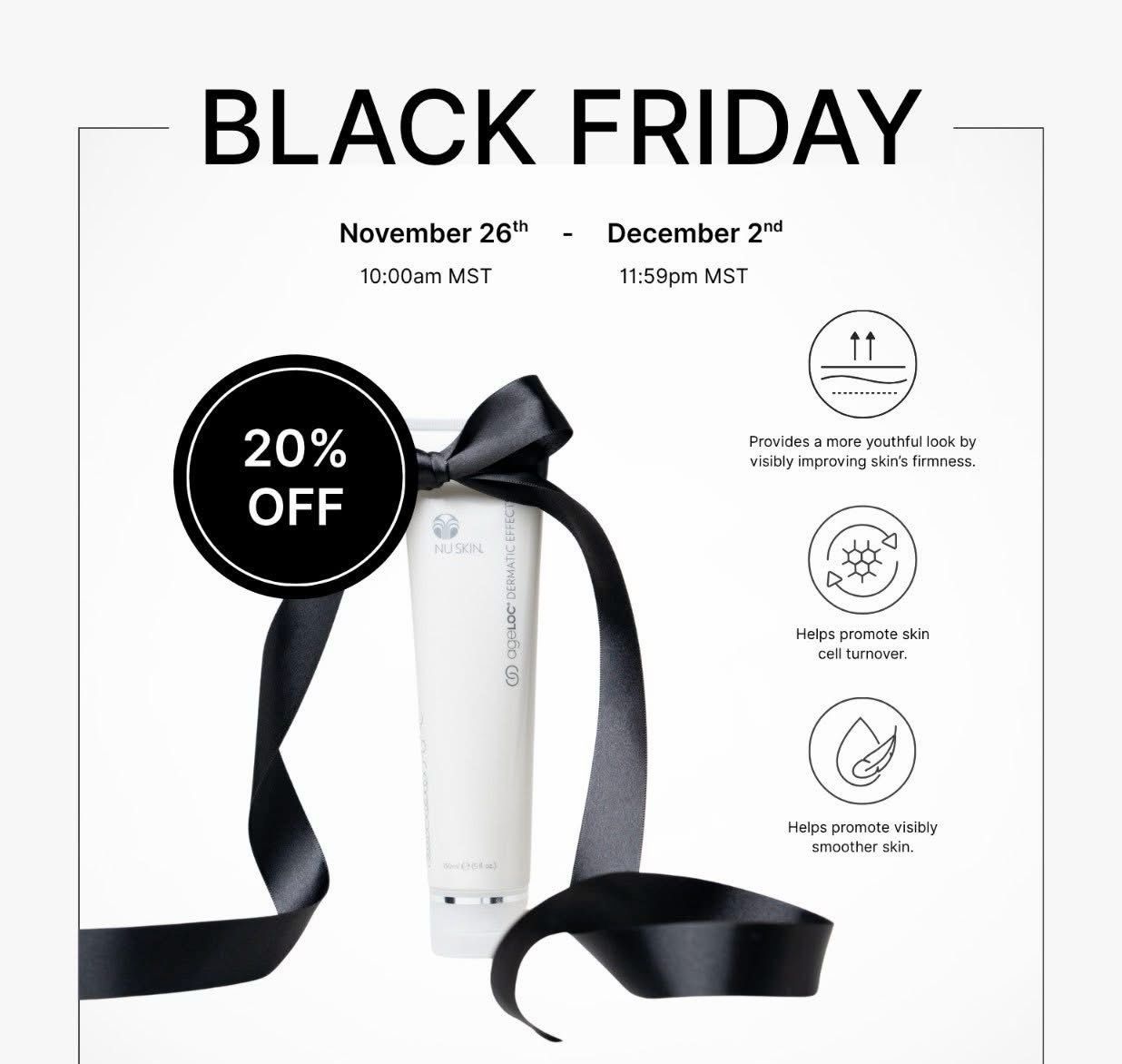 Black Friday Firming + Contour Lotion