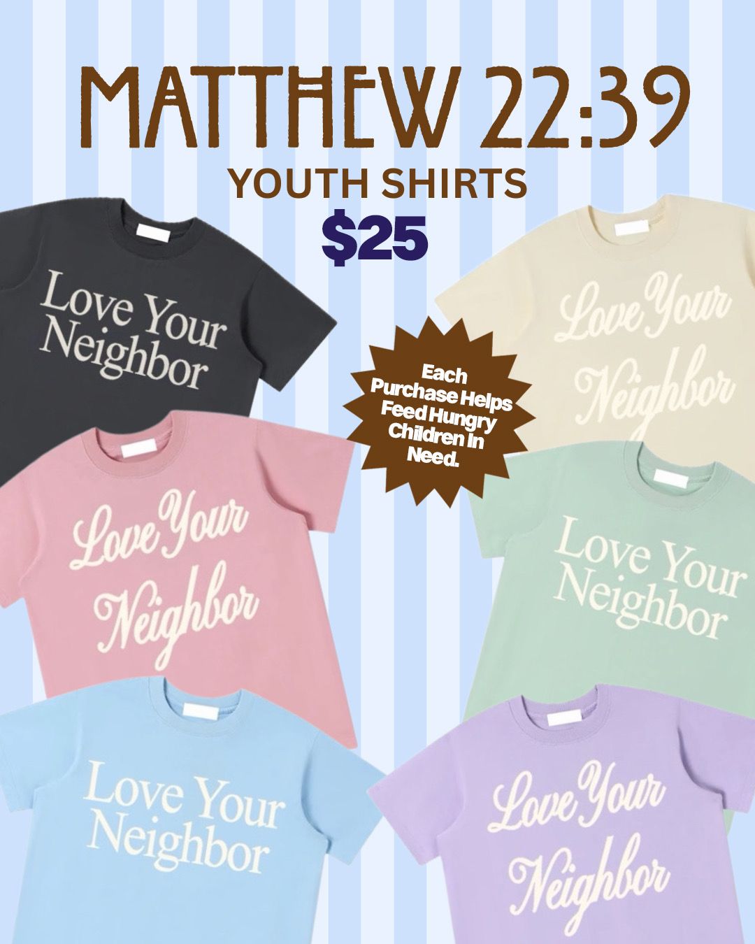 Love Your Neighbor Youth Collection
