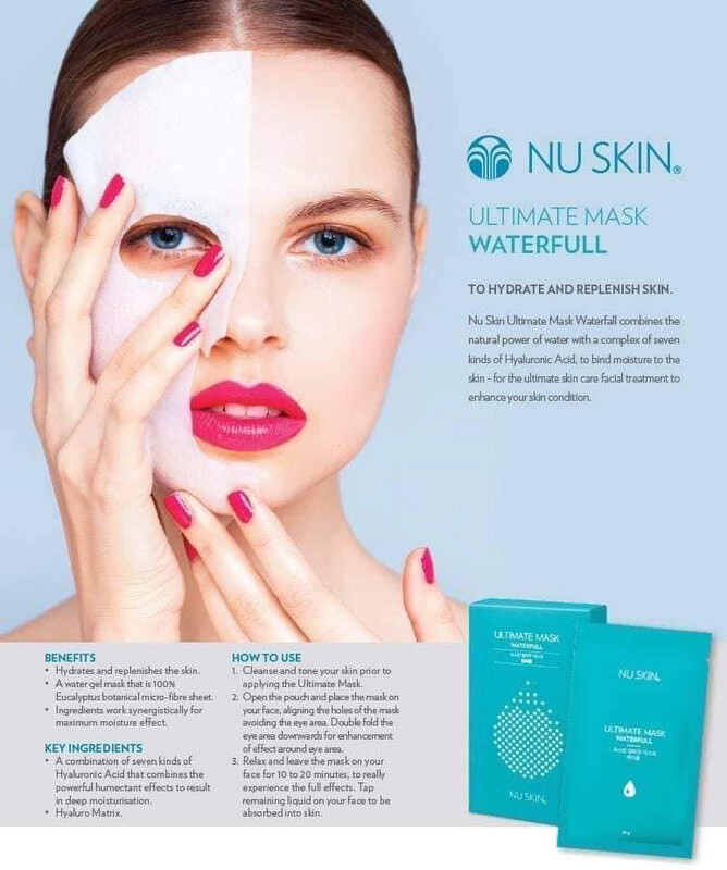 Waterfull Masks (8 Per Box)