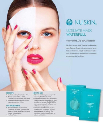 Waterfull Masks (8 Per Box)