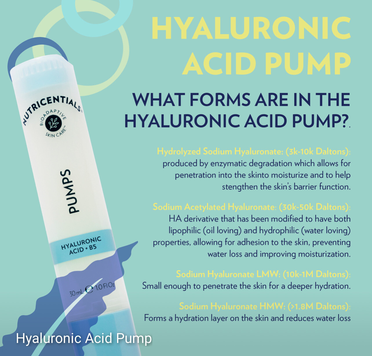 Hyaluronic Acid Pump
