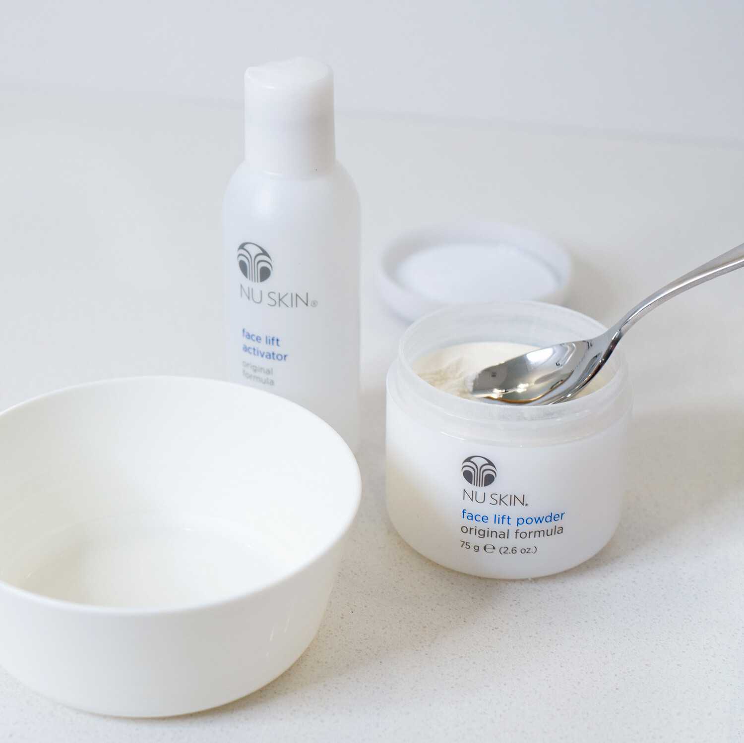 Face lift with activator