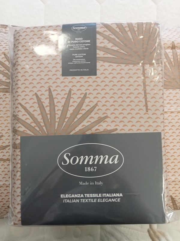 Completo copripiumino 2 piazze Perla Somma 4024726