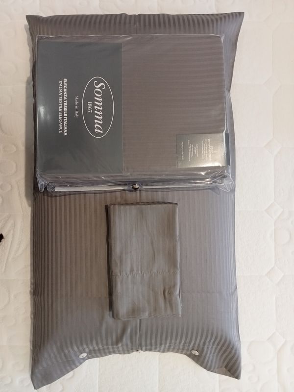 Completo copripiumino 2 piazze Jewel Jacquard Somma 4021448