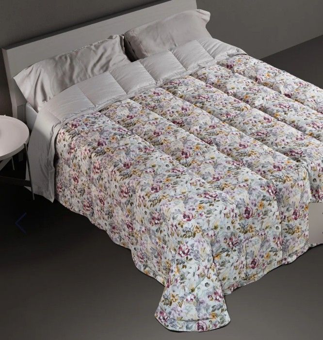 Trapunta 2 piazze in piuma d'oca Bellapiuma Daunen Step. tessuto14045A/intima7053. Art. 45373