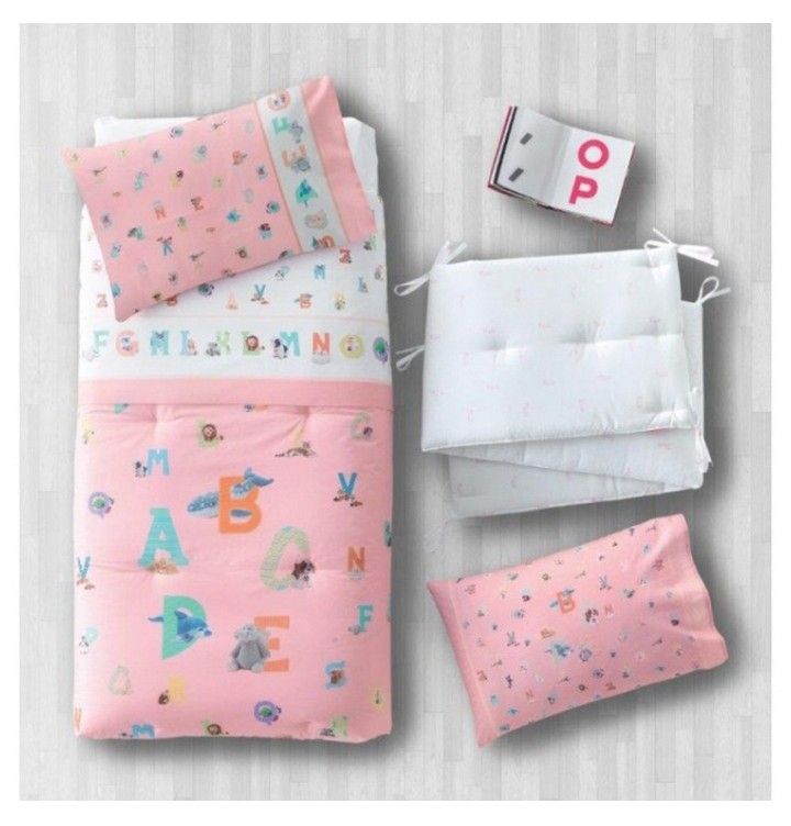 Completo lenzuolo bimbo Alfabeto Trudi articolo 40 19446