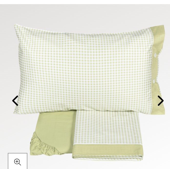 Completo lenzuola 1,5 piazze francese, Check, Fazzini. Articolo 2014/24