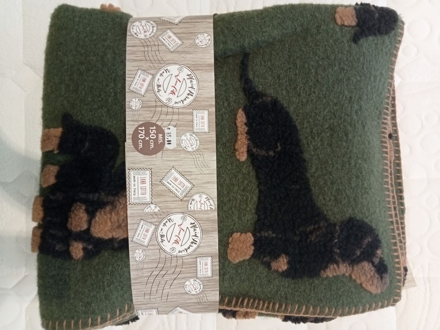 Plaid lana cotta Paradiso Perlatex