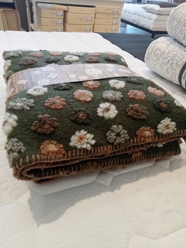 Plaid in lana cotta Paradiso Perlatex