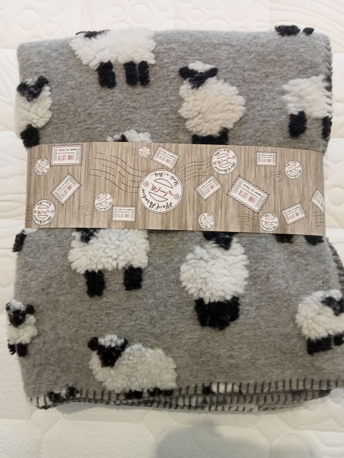 Plaid in lana cotta Paradiso Perlatex