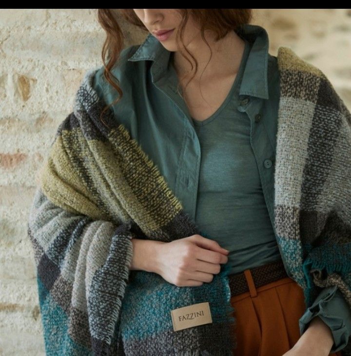 Plaid Boucle' Fazzini var. 3