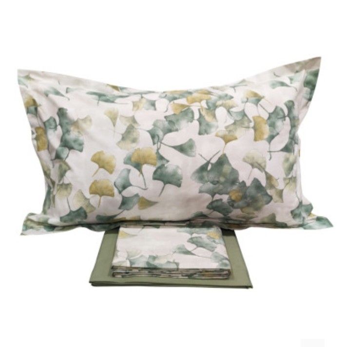 Completo lenzuola 1 piazza Ginkgo Flanella Fazzini 1260/25
