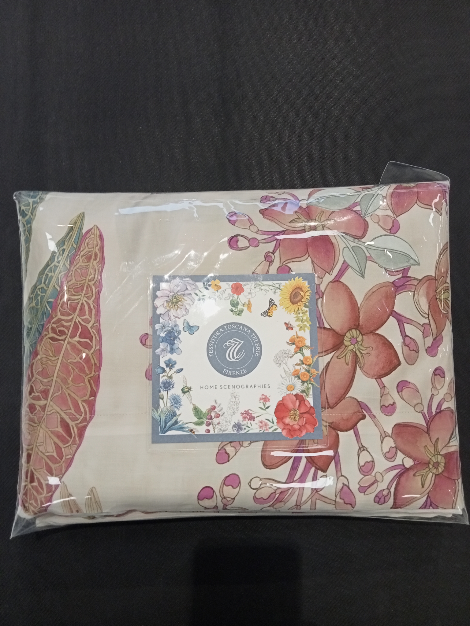 Completo lenzuola Eradea 2 piazze Tessitura Toscana Telerie NL240034