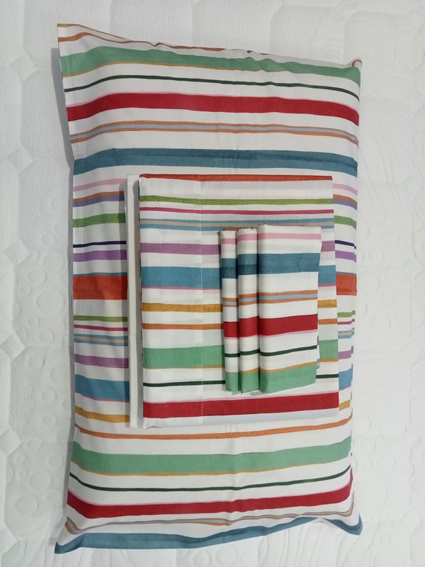 Completo lenzuola matrimoniale Agathe Tessitura Toscana Telerie 010037 NL250021