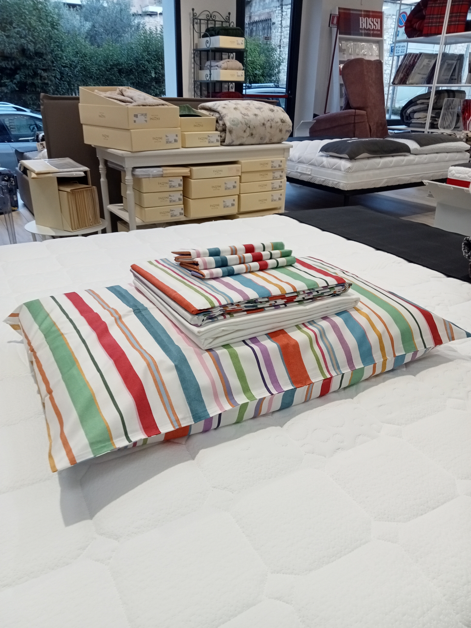 Completo lenzuola matrimoniale Agathe Tessitura Toscana Telerie 010037 NL250021