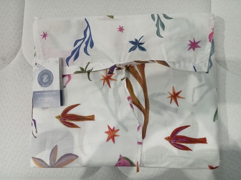 Completo lenzuola Agnes 2 piazze Tessitura Toscana Telerie NL250039  010037