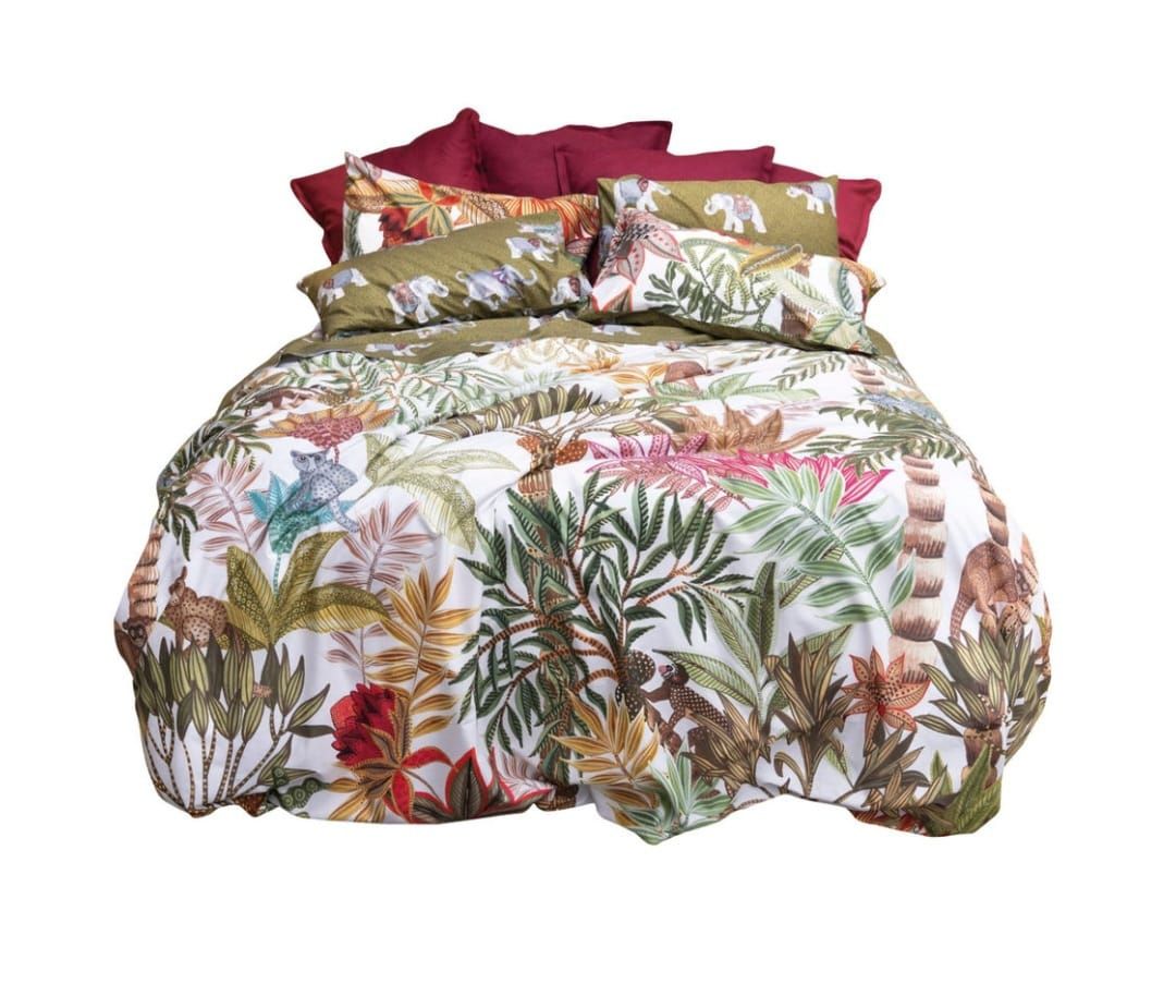 Parure copripiumino 2 piazze Munai tessitura toscana telerie NL240006  016317