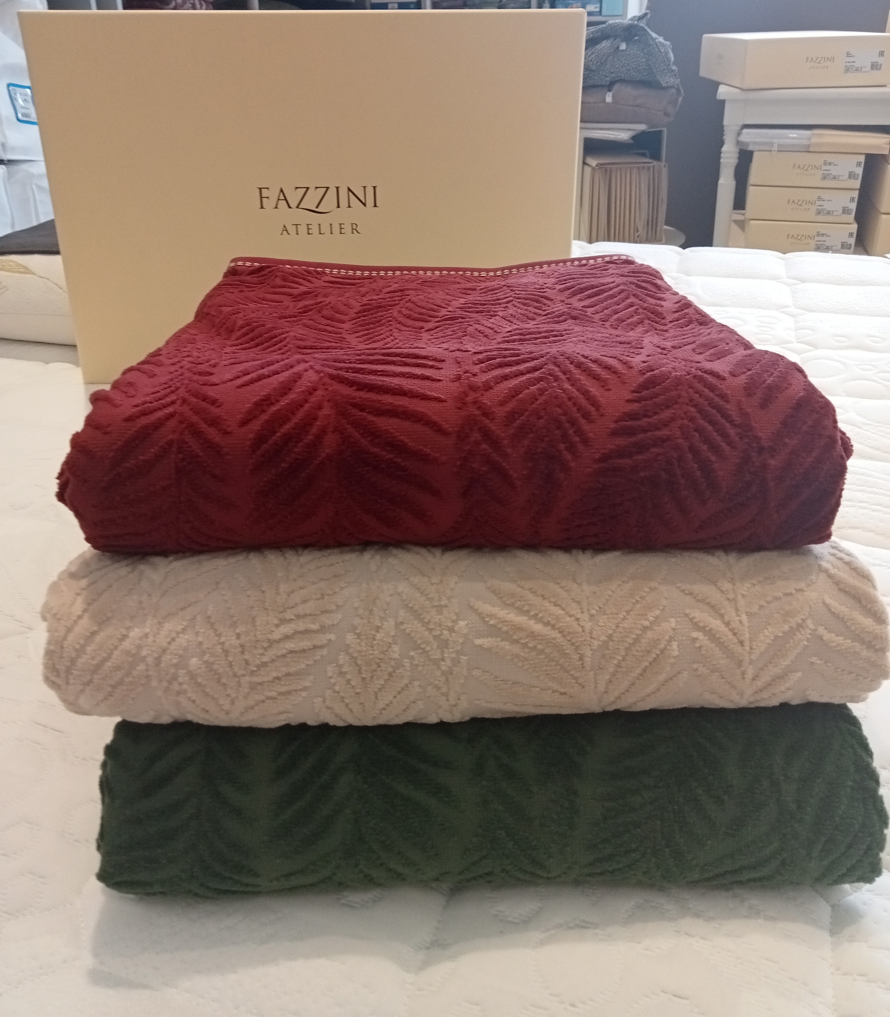 Telo spugna Felci Fazzini Atelier, var. 0 torrone. 8302174538313