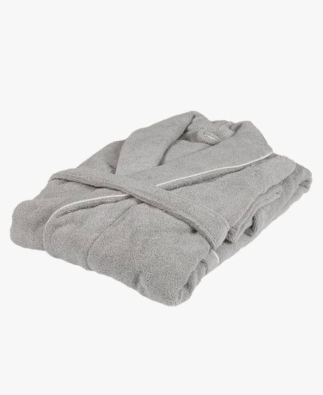 Accappatoio Isola Fazzini Atelier, mis. S, var. 7 grigio-bianco. 8302174451438