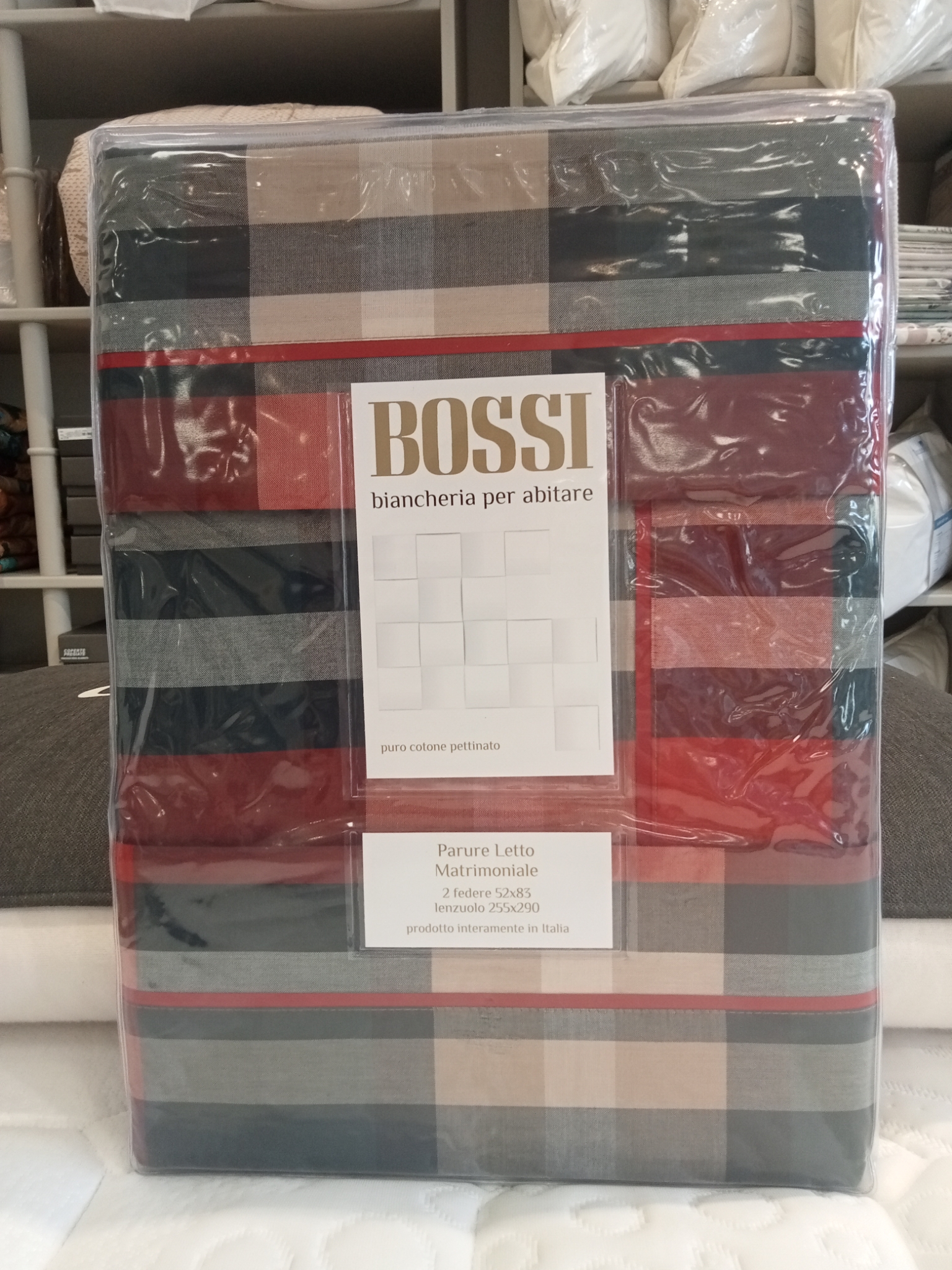 Parure lenzuola matrimoniale Fortuny Bossi var. 7483 CB1251442