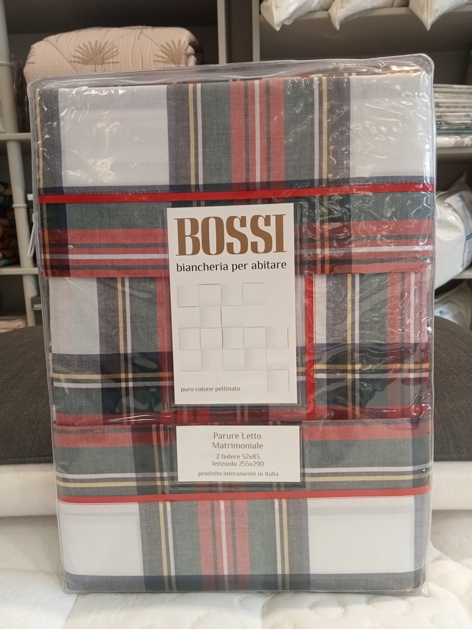 Parure lenzuola matrimoniale Scott Bossi var. 1377 CB1242052