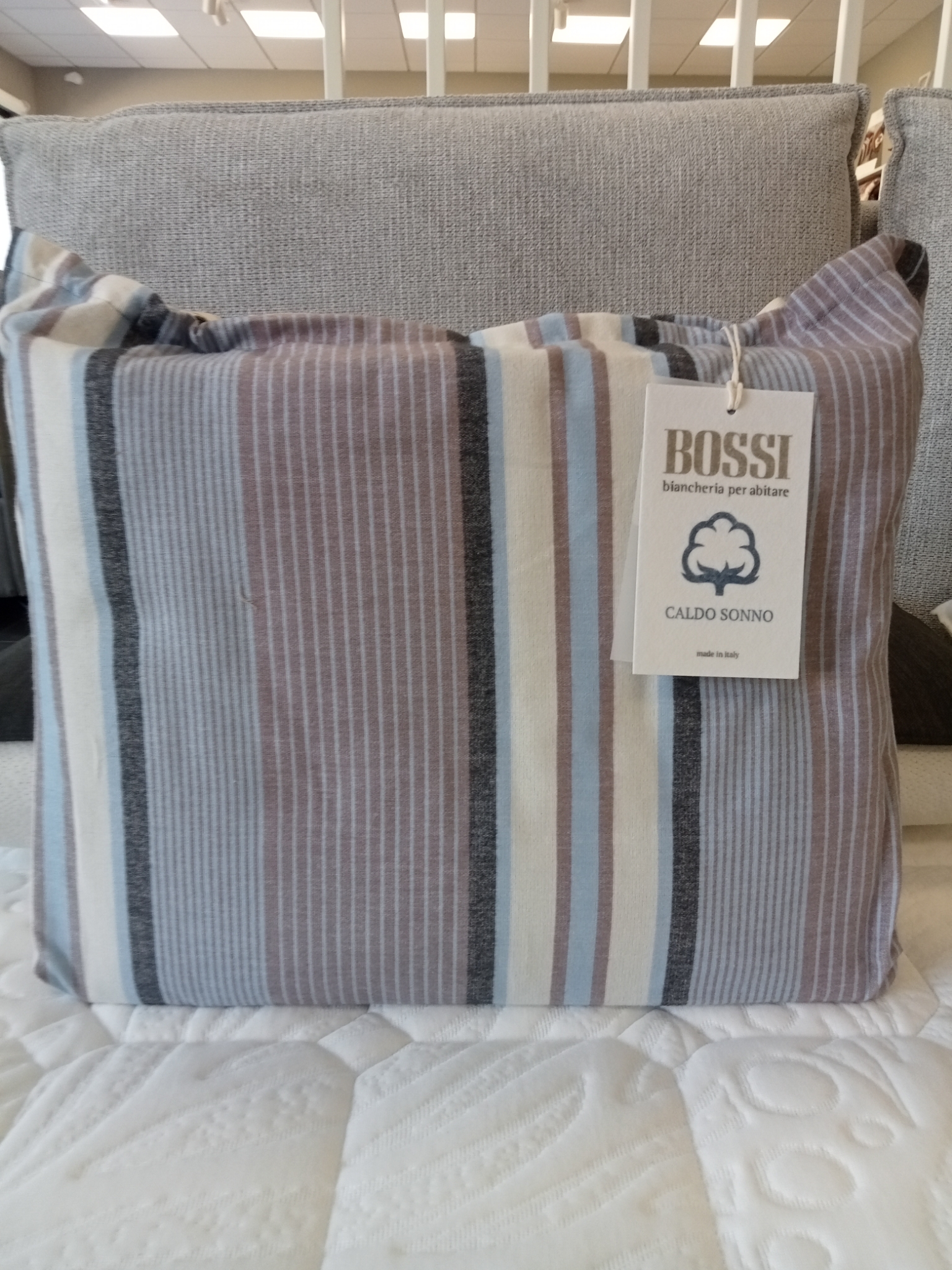 Completo lenzuola matrimoniale Caldo Sonno Bossi art. 7499, var. 1099 CB1251501